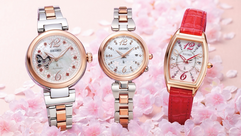 【セイコー】桜モチーフ限定腕時計がプレゼントに最適【10機種】 | Shape of mode